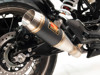 GP Slip On Exhaust - Black Center - For 20-22 Husqvarna Svartpilen/Vitpilen 401