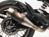 GP Slip On Exhaust - Black Center - For 20-22 Husqvarna Svartpilen/Vitpilen 401