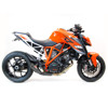 Black Velvet GP Slip On Exhaust - for 14-16 KTM 1290 Super Duke R