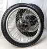 Used Front & Rear Wheels, Hubs, Brakes, Spokes, & Tires From 1985 Honda XL600R Used Front & Rear Wheels, Hubs, Brakes, Spokes, & Tires From 1985 Honda XL600R