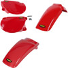 Dark Red Front & Rear Fenders & Side Panels - For 77-82 Honda XR75/XR80 Dark Red Front & Rear Fenders & Side Panels - For 77-82 Honda XR75/XR80