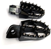 57mm Ultra Wide Black Aluminum Footpegs - For KTM & Husq. Mini SX 57mm Ultra Wide Black Aluminum Footpegs - For KTM & Husq. Mini SX