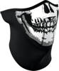 Zan Head Gear 3 Panel Skull Face Neoprene Half Mask - Face Mask Zan Head Gear 3 Panel Skull Face Neoprene Half Mask - Face Mask