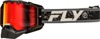 Fly Racing Zone Snow Goggle Black/Grey Red Mirror Lens - Premium snow goggles with red mirror lens