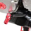 Forged Shift Lever w/ Red Tip - For 07-16 Honda CRF450R Forged Shift Lever w/ Red Tip - For 07-16 Honda CRF450R