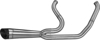 Comp-S 2-1 M8 Brushed Turnout Full Exhaust - For 17-22 Harley Touring Comp-S 2-1 M8 Brushed Turnout Full Exhaust - For 17-22 Harley Touring
