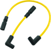 Spark Plug Wire Set 8mm Yellow - For 99-17 Harley-Davidson Dyna Spark Plug Wire Set 8mm Yellow - For 99-17 Harley-Davidson Dyna