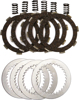 DRC Complete Clutch Kit - Cork Plates, Steels, & Springs - For 85-03 Kawasaki KX60