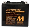 MotoBatt MBYZ16HD Quadflex AGM Battery Sealed Factory Activated - Quadflex AGM battery, sealed, maintenance-free