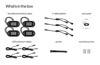 ECOXGEAR Sound Extreme Rock Lights X4 24 LED Kit - 24 LED rock light kit with 4 pods and cables