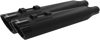 Comp-S Slash Slip On Exhaust Mufflers - Black - For 17-21 Harley Touring Comp-S Slash Slip On Exhaust Mufflers - Black - For 17-21 Harley Touring