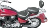 Mustang Wide Vintage 2Pc Seat Black Fits 02-08 Honda VTX1800R/S