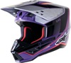 Alpinestars S-M5 Sail Helmet Violet/Black/Silver Glossy 2X