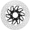 Performance Machine 11.8" Supra Rear Brake Rotor Black/Chrome