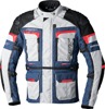 RST Pro Series Adventure-X CE Jacket Silver/Blue/Red 2XL - Adventure-X textile jacket, size 2XL, Silver/Blue/Red