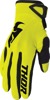 THOR Sector Gloves Men's XS Acid/Black - Lightweight MX gloves in Acid/Black, Men's XS