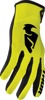 THOR Sector Gloves Men's XS Acid/Black - Lightweight MX gloves in Acid/Black, Men's XS
