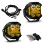 Baja Designs LP4 Pro Driving/Combo LED Lights - Amber (Pair)