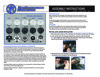 Performance Machine LED Fuel Gauge Merc - Contrast Cut