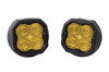 SS3 Pro Type GM Kit Yellow SAE Fog Light Pair Diode Dynamics