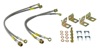 Goodridge G-STOP SS Braided Brake Line Kit Fits 2005 Corvette C6