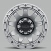 MR317 20x9 +18mm Offset 8x180 130.81mm CB Matte Titanium Wheel