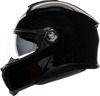 AGV Tourmodular Solid Helmet 2XL Gloss Black Unisex - Modular helmet, gloss black, size 2XL, unisex