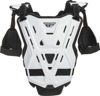 Fly Racing CE Revel XL Roost Guard Offroad White Adult - XL offroad roost guard, white, adult size
