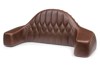 Vint Pass Backrest w/Diam Stitch - Brown - For 14-21 Indian Chieftain,Chief,Dk Horse,Roadmaster, Vint Pass Backrest w/Diam Stitch - Brown - For 14-21 Indian Chieftain,Chief,Dk Horse,Roadmaster,