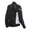 Dainese Air Frame 3 Tex Jacket Womens Black White Size 44 - Textile summer jacket for women, Black/White, size 44