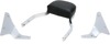 Cobra Chrome 11" Mini Sissy Bar with Freedom Pad Fits VTX1300C 04-06