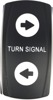 Open Trail Pro Turn Signal LED Backlit Rocker Switch Universal - Universal LED turn signal rocker switch, backlit