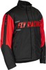 Fly Racing Outpost Jacket Black/Red Small - Weatherproof snow jacket, Small, Black/Red