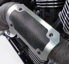 Gen3 Onyx Heat Shield Brushed/Black 4"x8" Gen3 Onyx Heat Shield Brushed/Black 4"x8"
