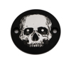 Custom Engraving Skull Timer Cover Black for Harley M8 - Black skull timer cover for Harley M8 engines