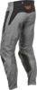 Fly Racing Kinetic Sym Pants Grey/Orange/Black Size 30 - Durable offroad pants, Grey/Orange/Black, Size 30