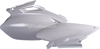 Plastic Side Number Plate - White - For 03-05 YZ250F YZ450F Plastic Side Number Plate - White - For 03-05 YZ250F YZ450F