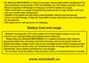 MotoBatt MBTZ26RHD Quadflex AGM Sealed Battery Universal - Quadflex AGM battery, maintenance-free, universal fit