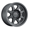 MR701 16x8 0mm Offset 5x120 72.6mm CB Matte Black Wheel