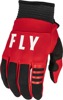 Fly Racing Youth F-16 Gloves Red/Black - YM - Youth F-16 Gloves Red/Black Size YM