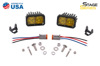 Diode Dynamics Stage Series 2" LED Pod Sport Yellow Combo (Pair)