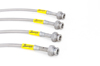 Goodridge G-STOP SS Braided Brake Line Kit Fits 96-00 Honda Civic LX/EX