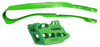 Chain Guide & Swingarm Slider Kit V 2.0 - Green - For 17-20 KX250F & 16-18 KX450F