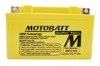 MotoBatt MBTZ10S Quadflex AGM Battery Sealed Factory Activated - Sealed AGM Quadflex battery, maintenance-free, universal fit