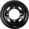 Sedona Steel Wheel 12x7 4/156 4+3 Black 14mm ATV/UTV - 12x7 steel wheel, 4/156, black, 14mm ATV/UTV