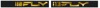 Fly Racing Zone Snow Goggle Black/Gold with Gold Mirror/Yellow Lens - Snow goggle with gold mirror/yellow lens