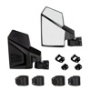 Kolpin UTV Side Mirror Universal 4.125x7.75 Inch - Universal side mirror for UTVs, 4.125x7.75 in