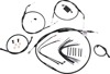 Extended Control Kit for 16" Ape Hangers Black - For 18-20 HD Softail non-ABS