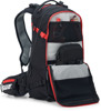 USWE Core 16L Dirt Biking Daypack Black/Red with Phone Pocket
