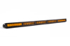 30 In LED Light Bar Single Row Straight Amber Combo - Diode Dynamics